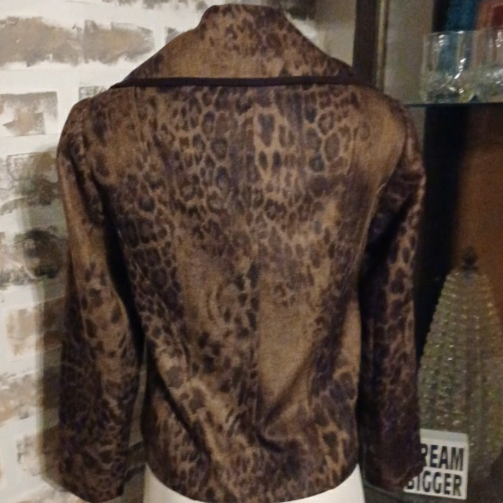 Vex Collection Leopard Print Blazer - image 8